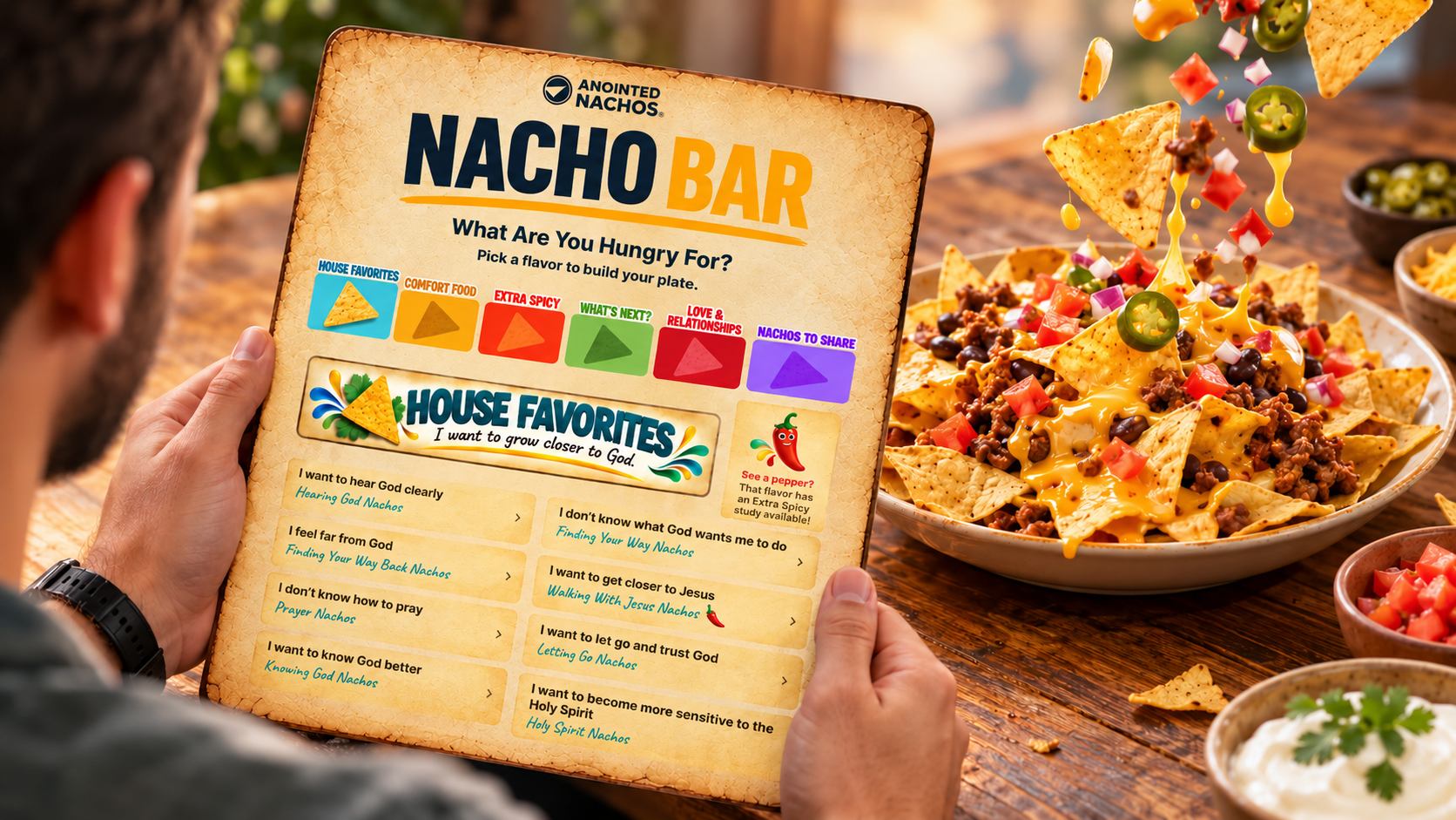 The Nacho Bar interactive experience