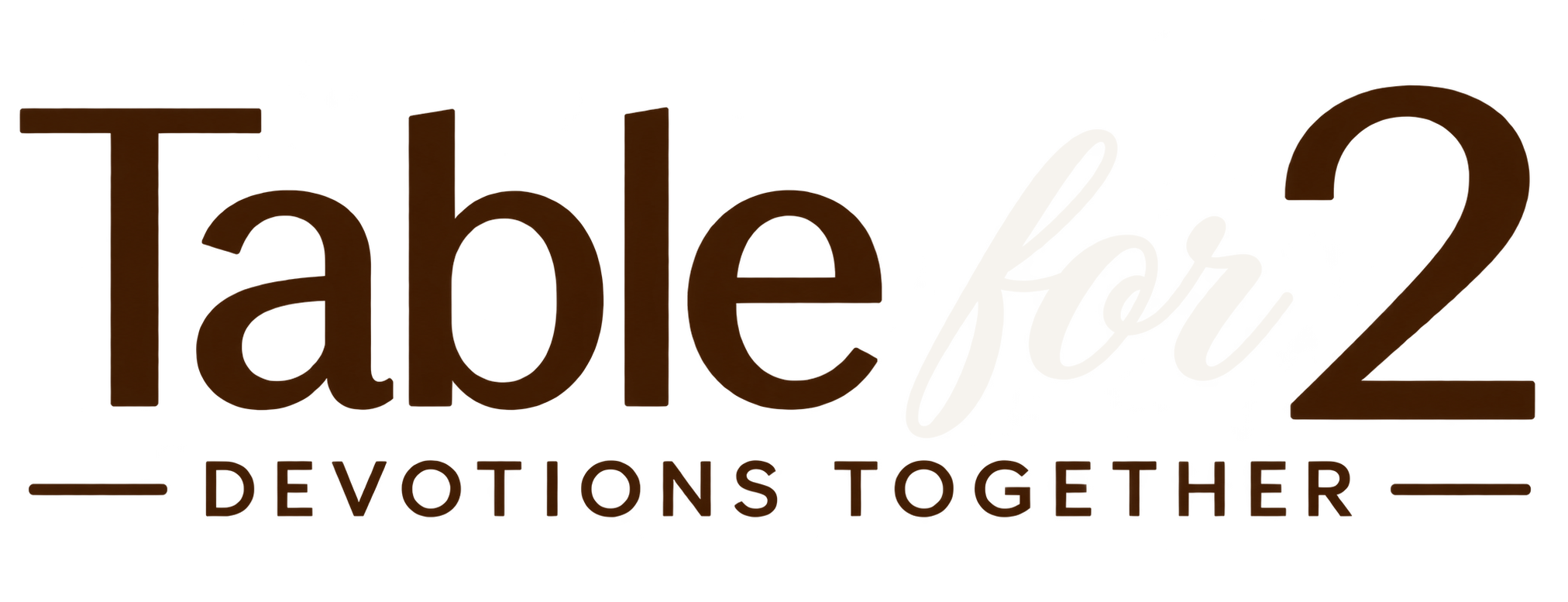 Table for 2 logo